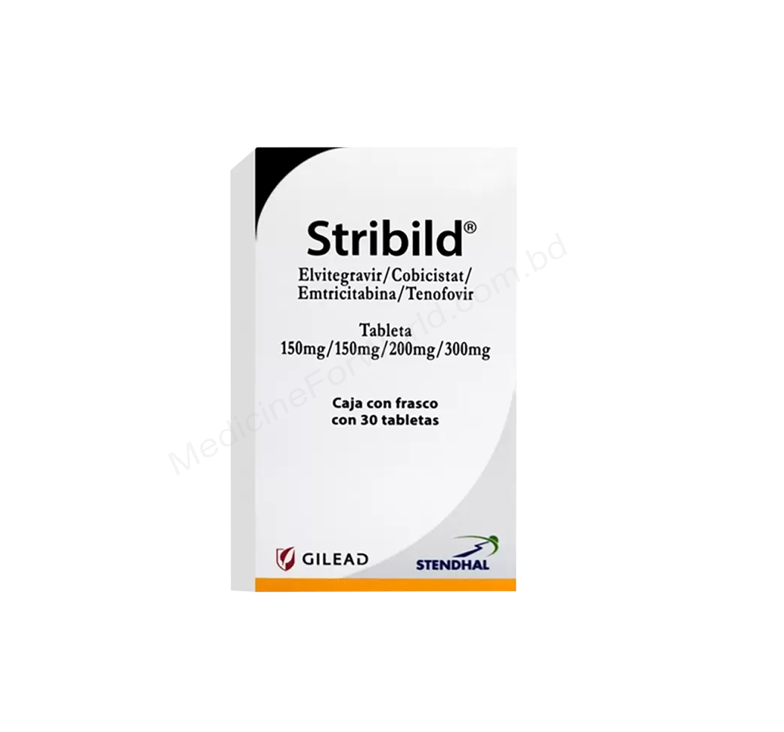 Stribild- Generic Elvitegravir + Cobicistat + Emtricitabine + Tenofovir disoproxil fumarate- GILEAD SCIENCES Pharma