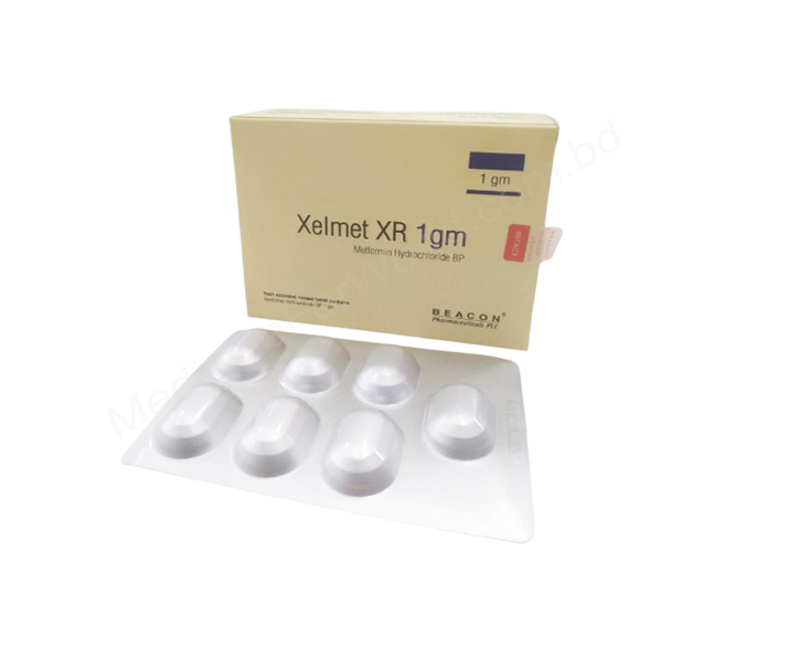 Xelmet XR- 通用的 METFORMIN HYDROCHLORIDE- 孟加拉碧康制药