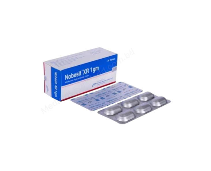 Nobesit XR- 通用的 METFORMIN HYDROCHLORIDE- 孟家拉伊斯达制药