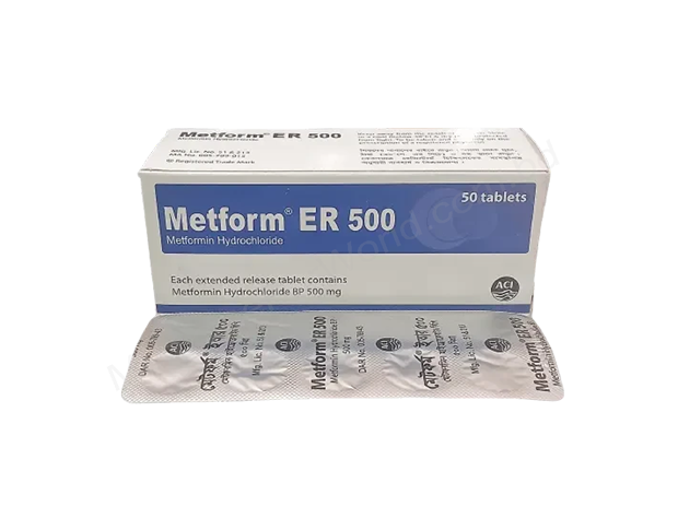 Metform ER- 通用的 METFORMIN HYDROCHLORIDE- ACI制药有限公司