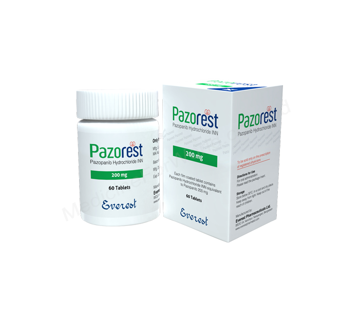 Pazorest- Generic Pazopanib- Everest Pharma