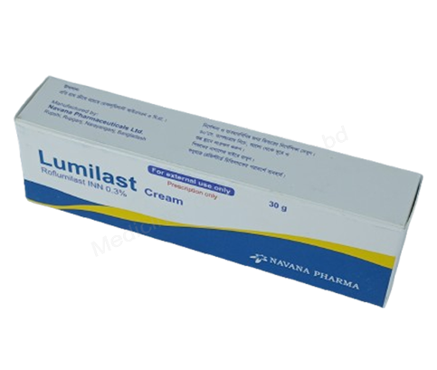 Lumilast Cream- 通用的 罗氟司特乳膏- Navana Pharma