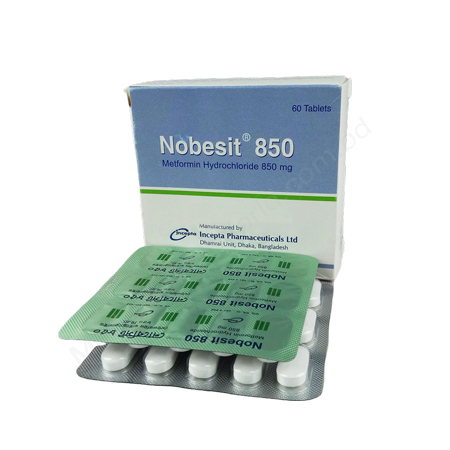 Nobesit- 通用的 METFORMIN HYDROCHLORIDE- 孟家拉伊斯达制药