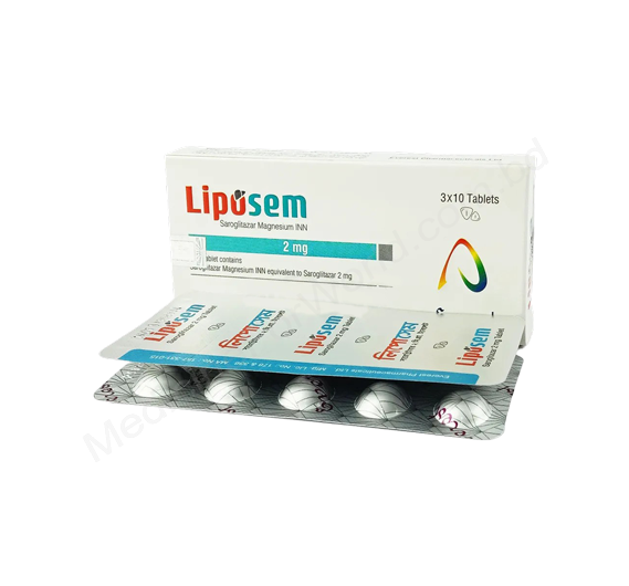 Liposem- 通用的 Saroglitazar Magnesium- 孟加拉珠峰制药
