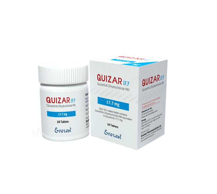 Quizar- Generic Quizartinib- Everest Pharma