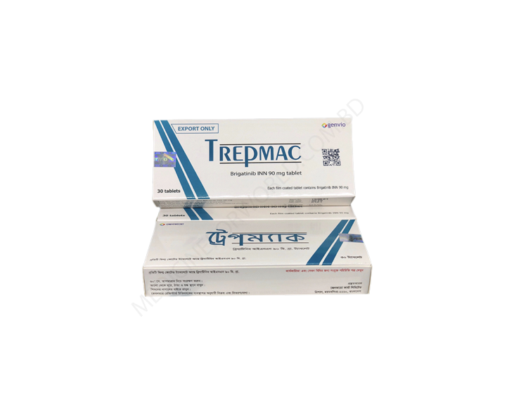 Trepmac- Generic Brigatinib- Genvio Pharma