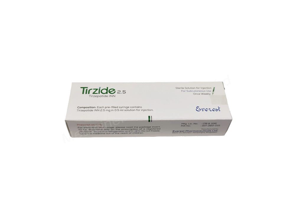 Tirzide- Generic Tirzepatide- Everest Pharma