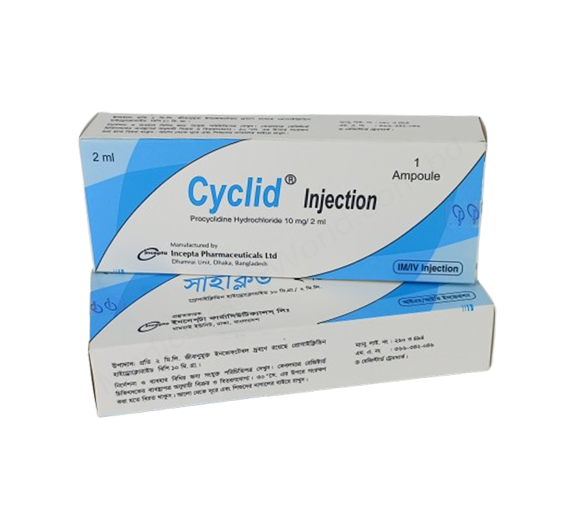 Cyclid- Generic Procyclidine hydrochloride- Incepta Pharma