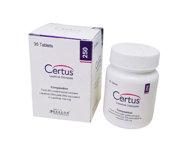 Lapanix/Certus- 通用的 拉帕替尼- 孟加拉碧康制药