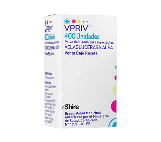 VPRIV- Generic VELAGLUCERASE ALFA- Shire Pharma