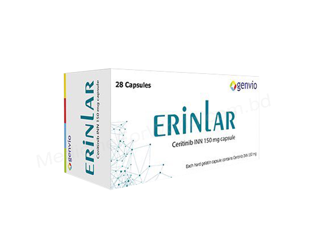 Buy Erinlar 150mg online- Generic Ceritinib- Genvio Pharma