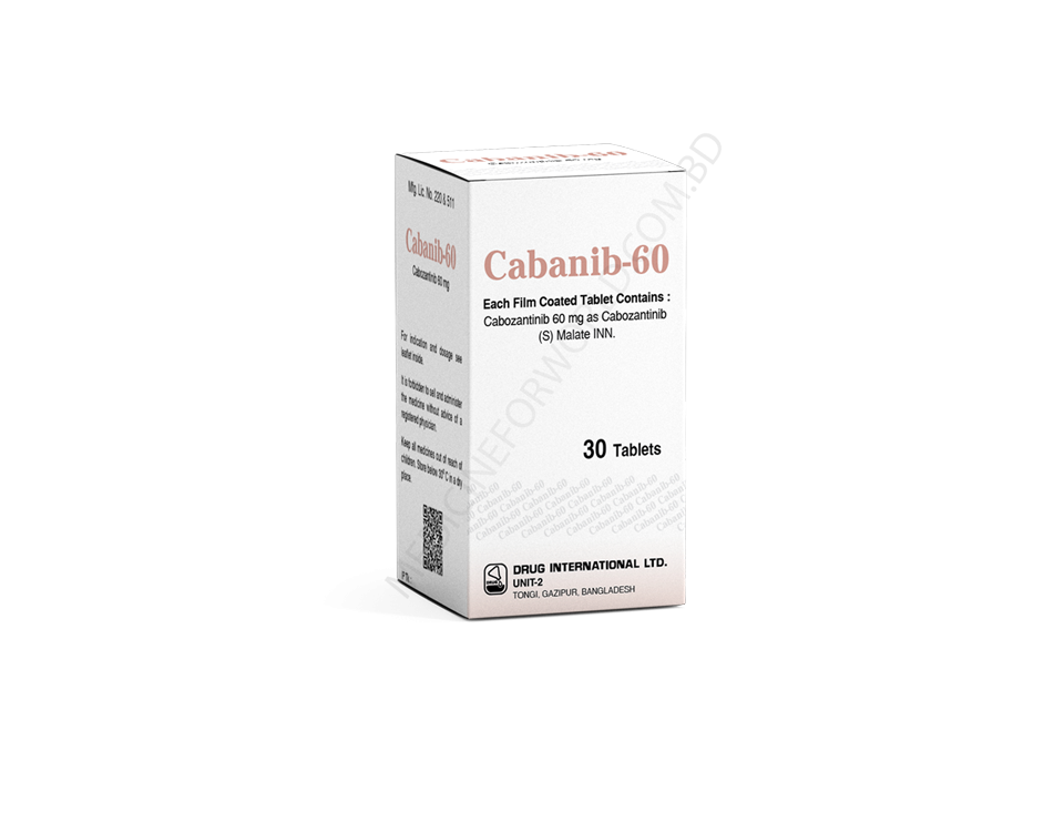 Cabanib- Generic Cabozantinib- Drug International Pharma