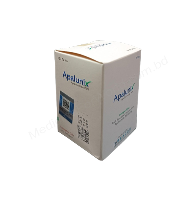 Apalunix- 通用的 阿帕鲁胺/阿帕他胺- 孟加拉碧康制药