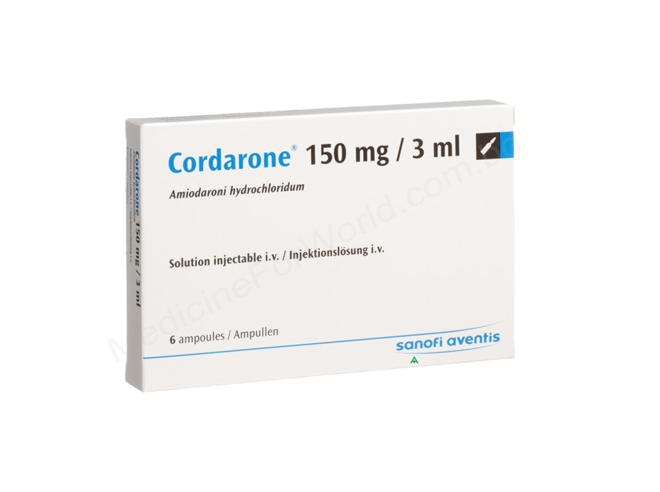 Cordarone- 通用的 Amiodarone- Sanofi Pharma