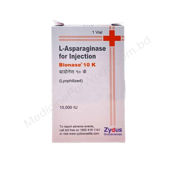 Bionase- 通用的 L-Asparaginase- Zydus pharma