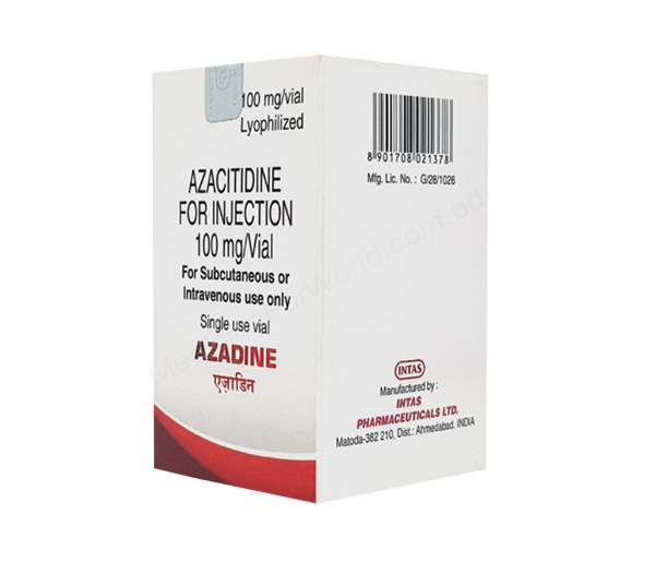 Azadine- Generic Azacitidine- Intas Pharma