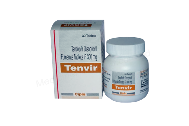 Tenvir- 通用的 富马酸替诺福韦二吡呋酯- Cipla Pharma