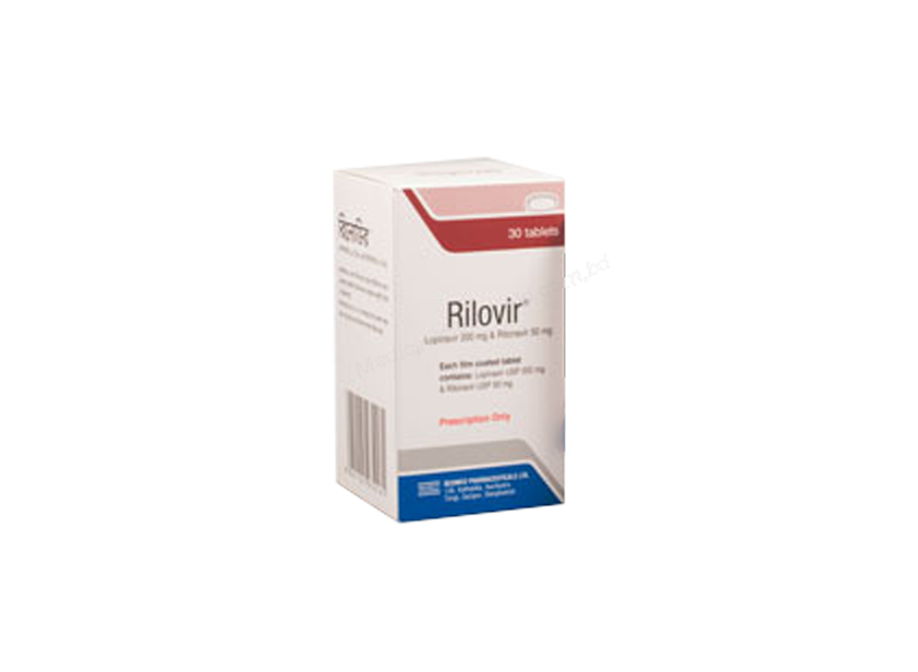 Rilovir- 通用的 Lopinavir + Ritonavir- Beximco制药有限公司