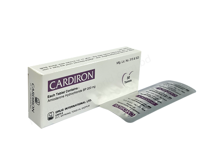 Cardiron- 通用的 Amiodarone- 耀品国际有限公司