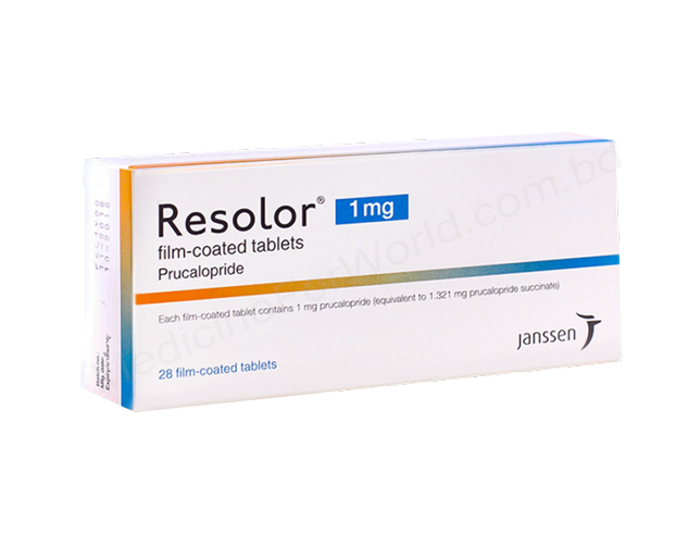 Resolor- Generic Prucalopride- JANSSEN-CILAG Pharma