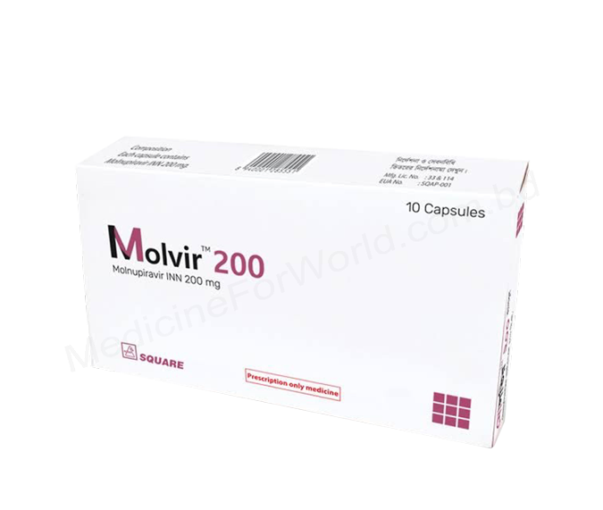 Molvir- 通用的 Molnupiravir- Square制药有限公司