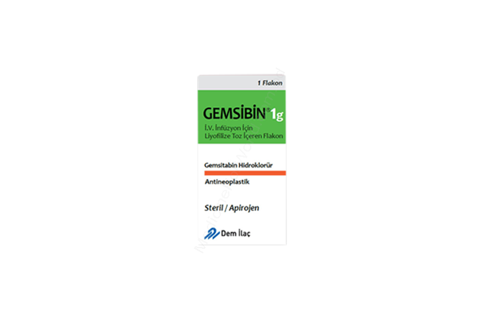 Gemsibin- 通用的 Gemcitabine- DEM Pharma Ltd