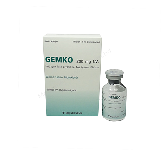Gemko- 通用的 Gemcitabine- Kocak制药有限公司