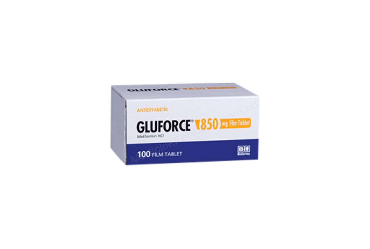 GLUFORCE- 通用的 METFORMIN HYDROCHLORIDE- BIOFARMA Pharma