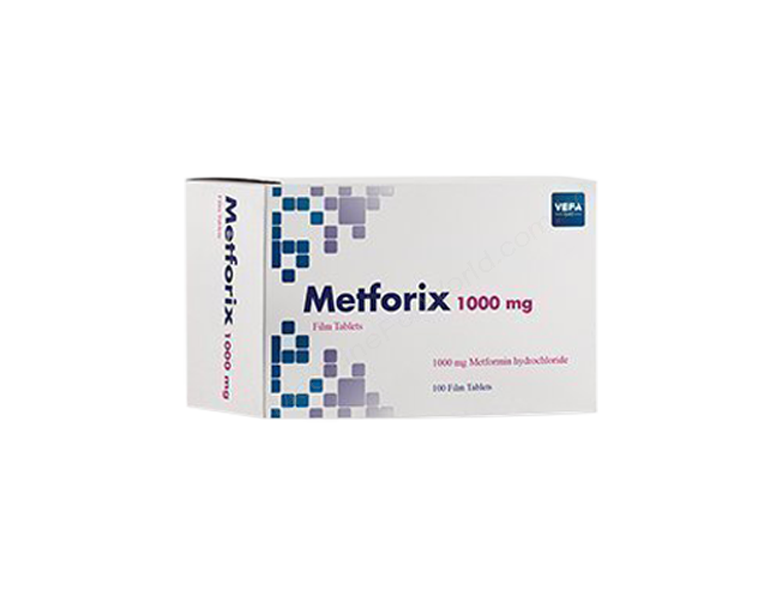 METFORIX- 通用的 METFORMIN HYDROCHLORIDE- VEFA Pharma