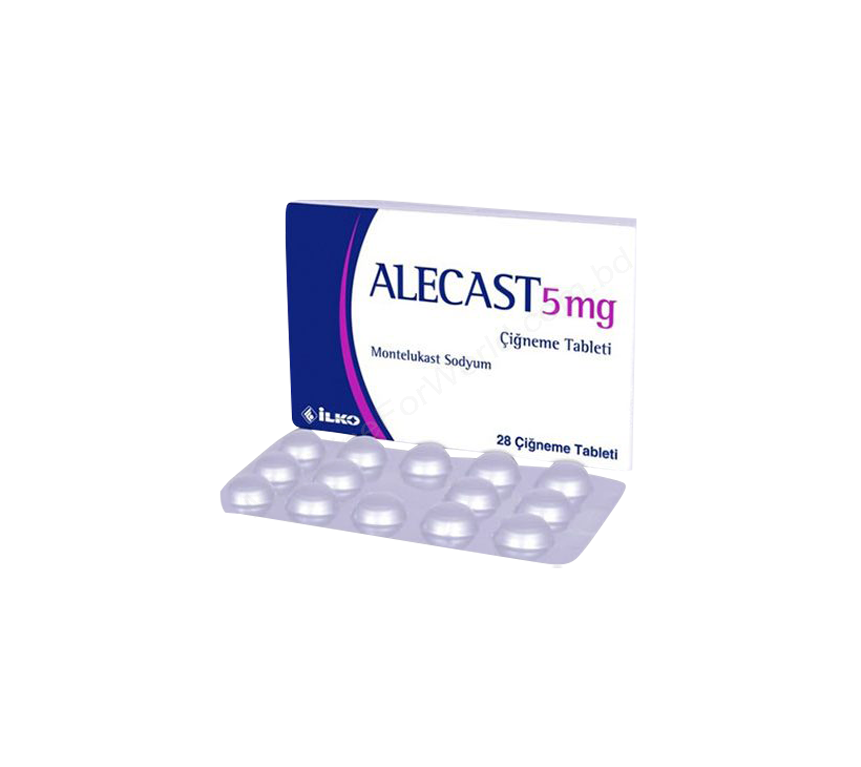ALECAST- 通用的 MONTELUKAST- ILKO Pharma