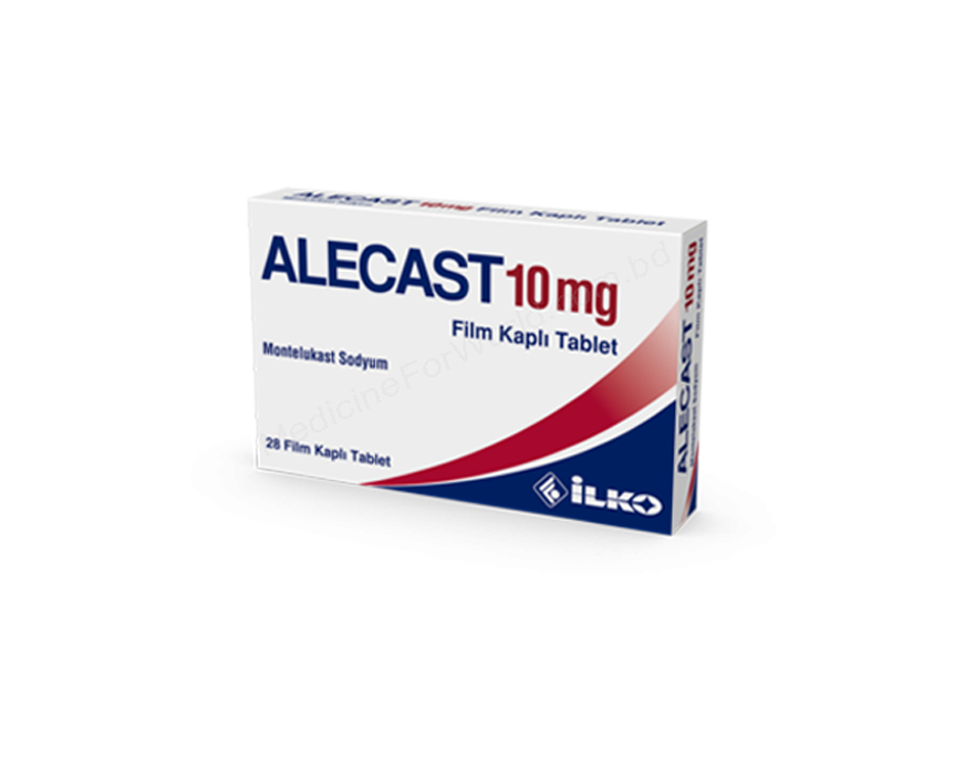 ALECAST- 通用的 MONTELUKAST- ILKO Pharma