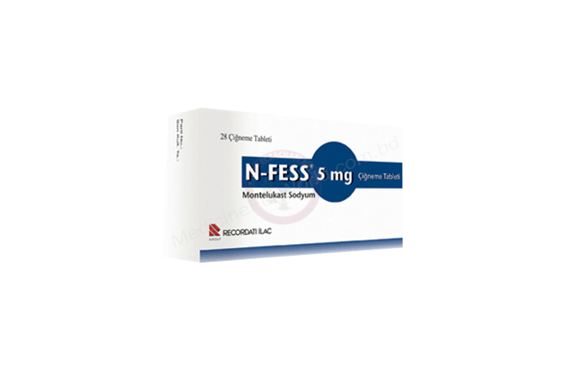N-FESS- 通用的 MONTELUKAST- RECORDATI Pharma