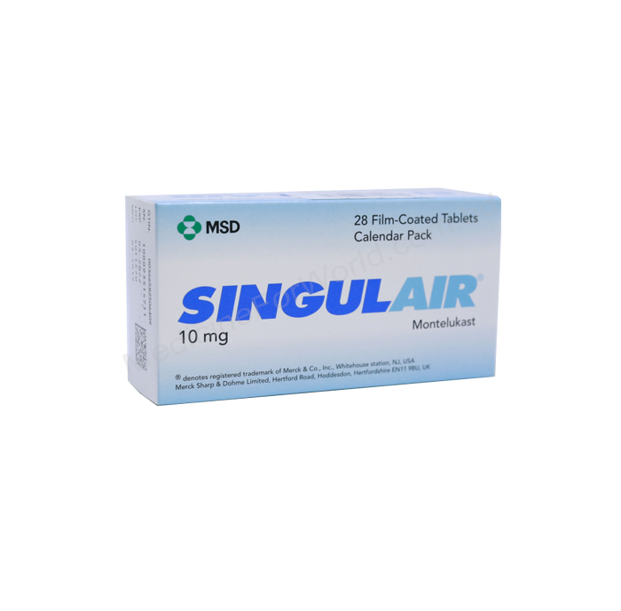 SINGULAIR- 通用的 MONTELUKAST- MERCK SHARP & DOHME Pharma