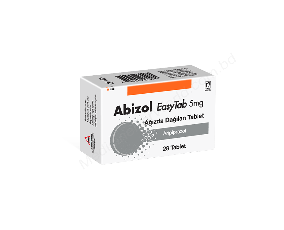 ABIZOL EASYTAB- Generic ARIPIPRAZOLE- Nobel pharma