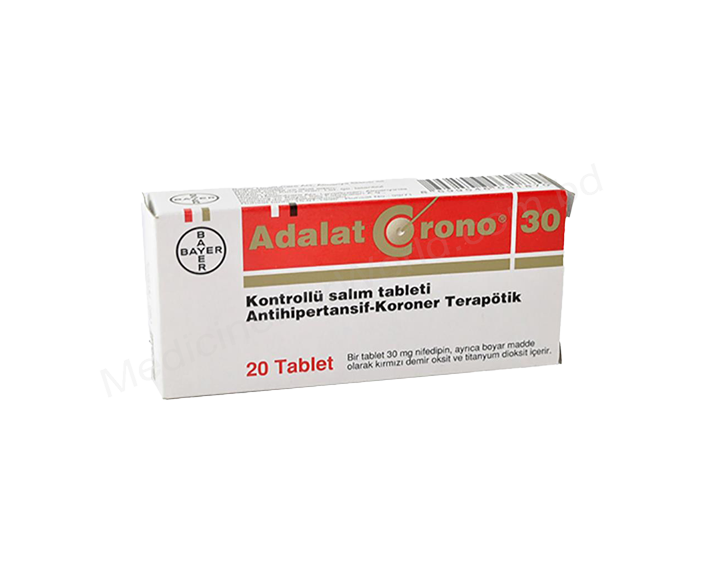 Adalat Crono- 通用的 Nifedipine- Bayer Pharma