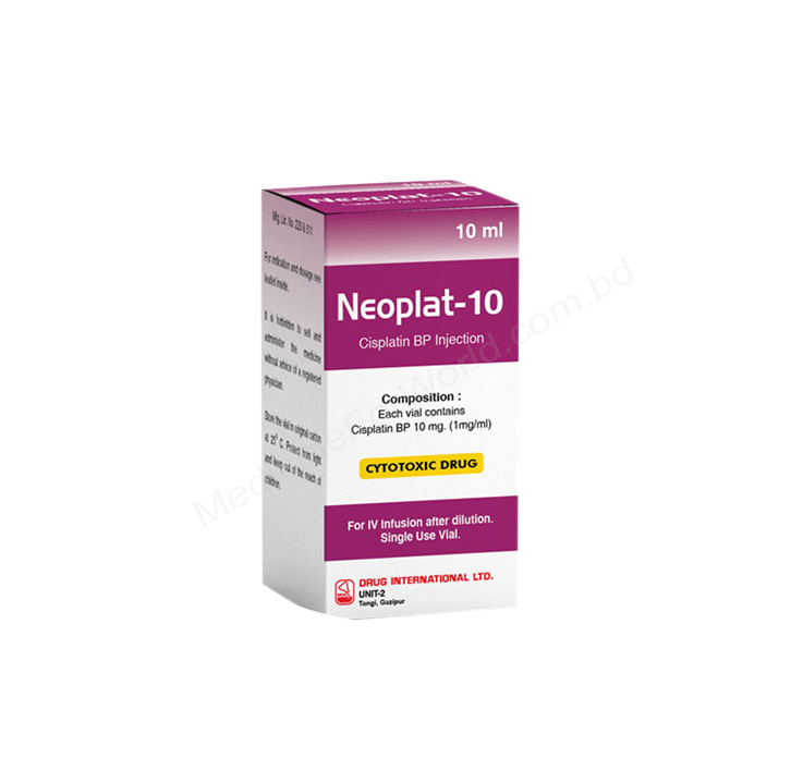 Neoplat- Generic Cisplatin- Drug International Pharma