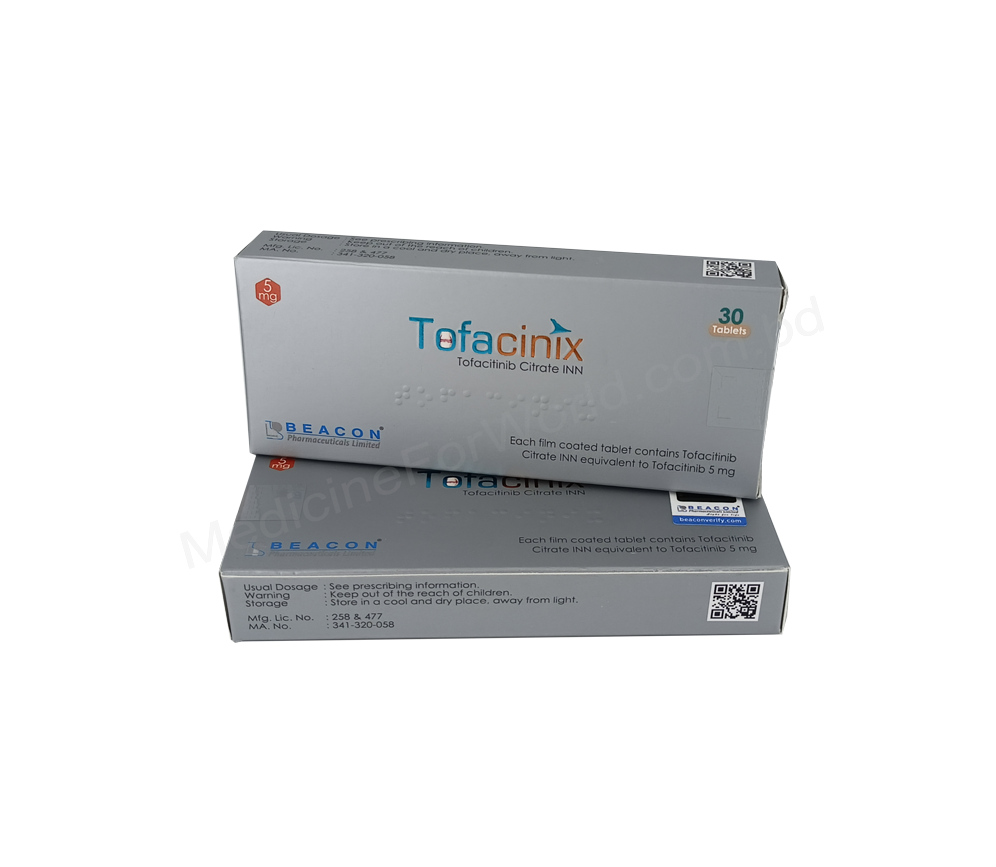 Tofacinix- Generic Tofacitinib- Beacon pharma