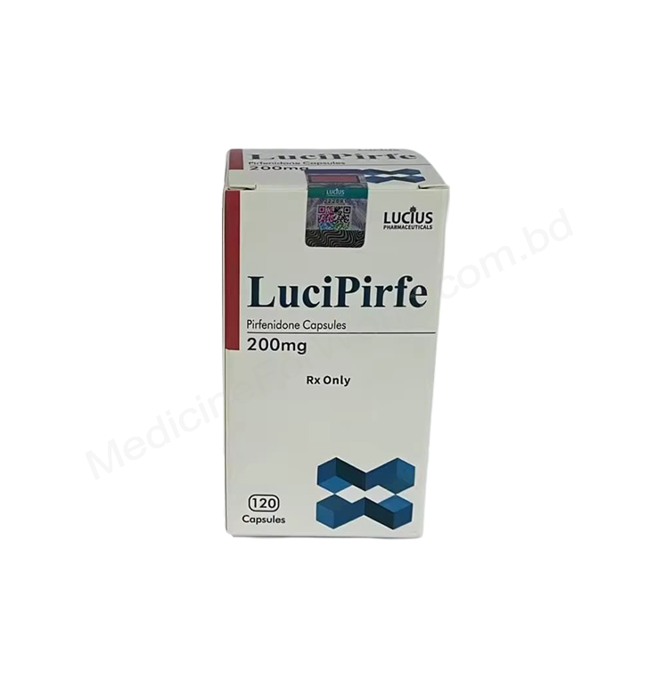 LuciPirfe- Generic Pirfenidone- Lucius Pharma