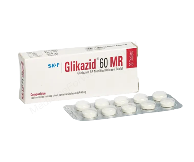 Glikazid MR- Generic Gliclazide- Eskayef pharma