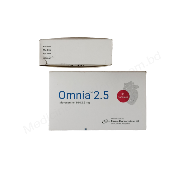 Omnia- Generic Mavacamten- Incepta Pharma