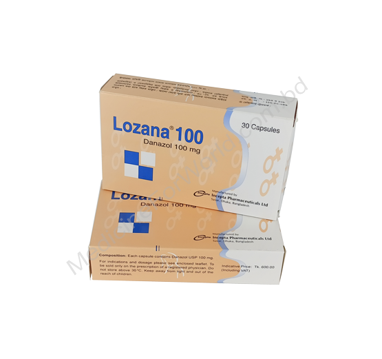 Lozana- Generic Danazol- Incepta Pharma