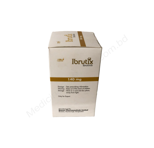 Ibrutix/ Ibrucon- Generic Ibrutinib- Beacon pharma