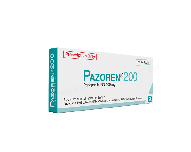 Pazoren- Generic Pazopanib- Renata pharma
