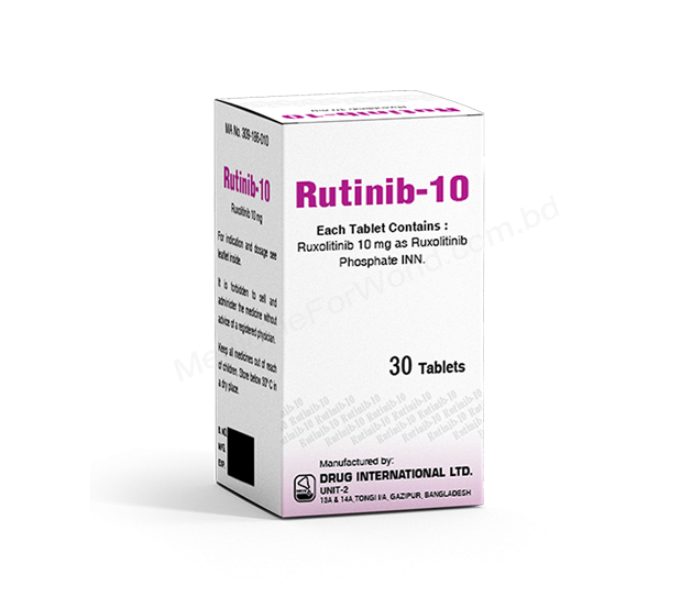 Rutinib- Generic Ruxolitinib- Drug International Pharma