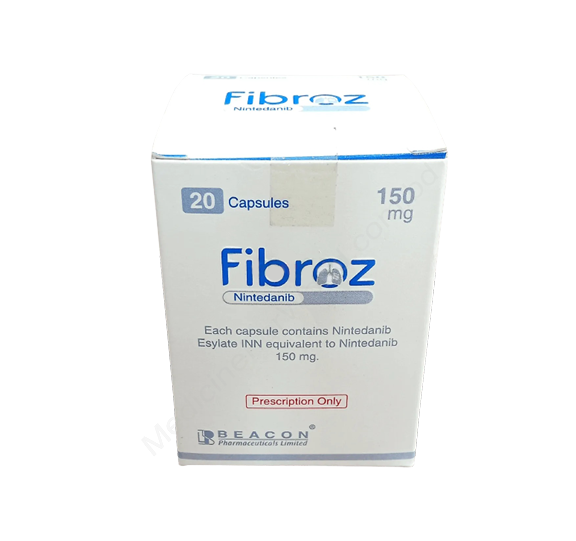 Fibroz- Generic Nintedanib- Beacon pharma