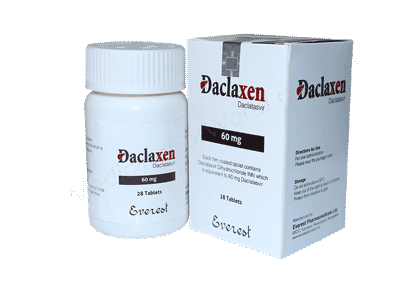 Daclaxen- Generic Daclatasvir- Everest Pharma