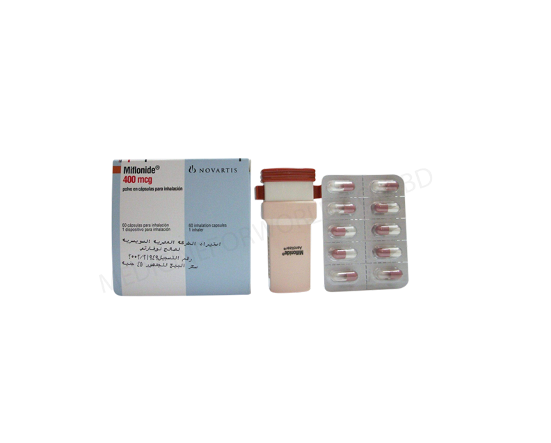 MIFLONIDE- Generic BUDESONIDE- Novartis Pharma