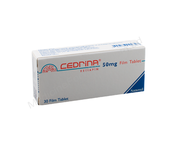 CEDRINA- Generic QUETIAPINE FUMARATE- Sanovel pharma
