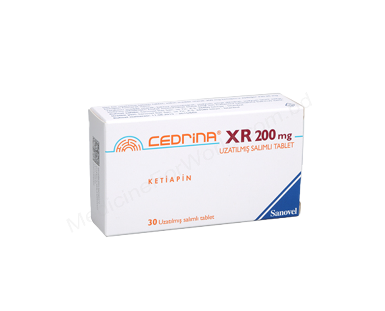 CEDRINA XR- Generic QUETIAPINE FUMARATE- Sanovel pharma