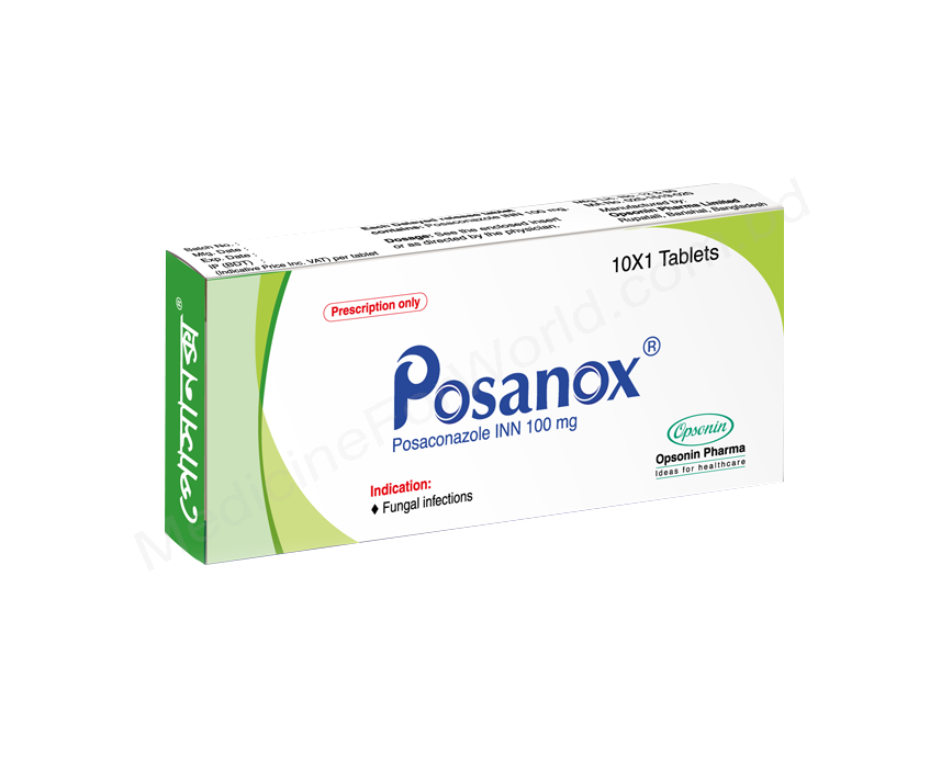 Posanox- Generic Posaconazole- Opsonin Pharma